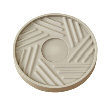 Washranp Plant Caddy Round Plastic Rolling Stand with 4