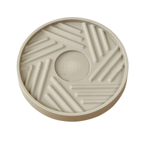 Washranp Plant Caddy Round Plastic Rolling Stand with 4