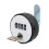 4 Digit Combination Padlock for Locker, Resettable Coded Lock for Gym Cabinet, Small Round Keyless Security 20MM 1