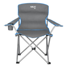 Camping Chair, Gray-Blue, Foldable, Lightweight