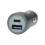 Cargador de coche de doble puerto, 48 W, carga rápida USB-C/USB-A 1