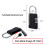 Key Lock Box with 4Digit Combination, Dual Key Capacity, Weatherproof Wall Mounted Key Safe 2