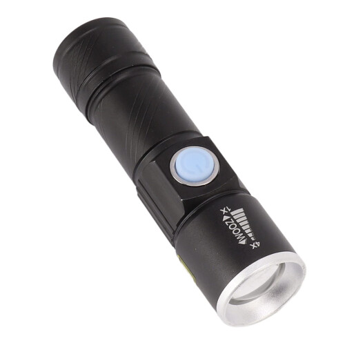 USB Rechargeable UV Flashlight for Counterfeit Detection, Compact Handheld Blacklight LED 2