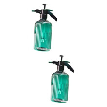 2pcs Emerald Plant Mister Pressure Spray Bottle with Ergonomic Press Pump Fine Mist for Indoor Gardening
