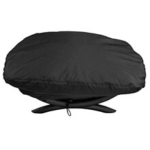 Grill Cover for Weber Q2000 Waterproof UV Resistant 600D BBQ Cover Fits Q200 Q Series with Grill Mats