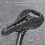 Siège de vélo étanche, impression 3D, coussins respirants,-Noir 6