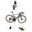 Stockage de vélos support de cintre de vélo Vertical support 2