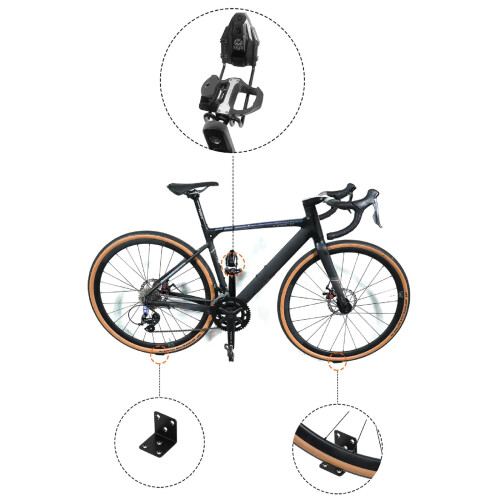 Stockage de vélos support de cintre de vélo Vertical support 1