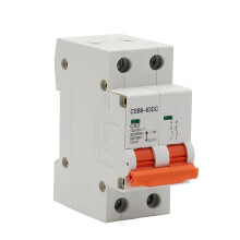 2P DC 500V Solar MCB Mini Circuit Breaker 6A for PV System Panels, Breaking Capacity