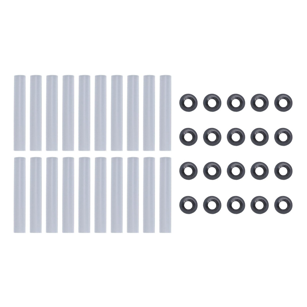 20 Pack Garage Door Roller Sleeves 11Mm Id Noise Reduction Design For Quiet Smooth Door Operation 9045646517131