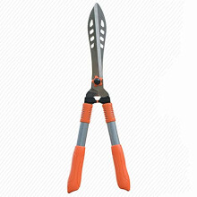 Heavy Duty Garden Hedge Shears with Ergonomic Grip and Adjustable Metal Blades for Lawn and Shrubs