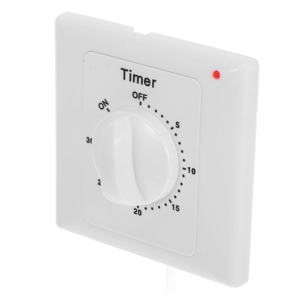 Mechanical Timer Switch For Home Appliances, Energy Saving Control, Easy Rotary Knob For Fans And Heaters 9351714742757
