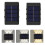 Lampe de sécurité murale solaire Cogfs4/6LED 5