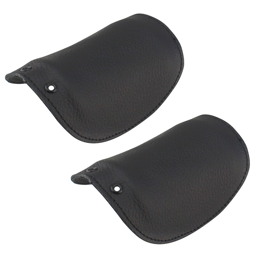 Safety Overshoes With Steel Toe Protection, Durable Leather Work Boot Covers For Industrial Visitors, Black 9045646517421
