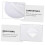 5pcs Anti Static Cap Set Breathable Mesh ESD Work Hat for Electronics Cleanroom Assembly White 2