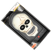 Halloween Doorbell with Lights and Scary Sound Effects Battery Operated Spooky Prop for Decorations