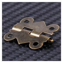 20pcs Mini Box Hinges with Screws 20x17mm Durable Iron 180 Design for Jewelry and Cabinet Boxes