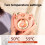 Draagbare handwarmer groen 2400mAh oplaadbaar 5