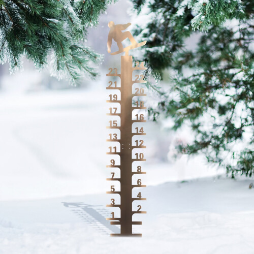 24 tommer vinterudsalg snemåler håndlavet juleudsalg 2