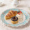 Fruit Bowl for Kitchen Counter,Metal Countertop Fruit-Blue 7