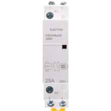 25A Miniature Circuit Breaker and AC Contactor Air Type Relay 2 Poles/4 Poles Reliable Circuit Protection