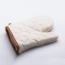 Heat Resistant Oven Gloves 20cm Cotton Baking Mitts with AntiScald Design for Cooking and Kitchen Use