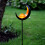 Solar-Gartenstecker ,Melilla', Mond, bernsteinfarbene Kugel mit Licht, Lichtsensor, H 85cm 8