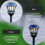 Solar-Gartenleuchte Lace 4er Set, Dämmerungssensor 4