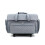 XXL 4 Wheel Collapsible Rolling Sewing Machine Storage Case, Grey Quilted 1