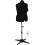 (Large (UK 18-24)) Adjustable Dressmakers Dummy, 8 Part, Plain Black, Available in 2 Sizes 1