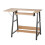 Sewing Online Small Sewing Table, Wood/Dark Grey Legs with Adjustable Platform 1