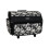 XL 4 Wheel Collapsible Rolling Sewing Machine Storage Case, Artistic Floral 1