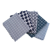 Blue & White Themed Pack of 5 Cotton Fat Quarters - Sewing Online FA228