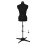 (Small (UK 8-16)) Adjustable Dressmakers Dummy, 8 Part, Plain Black, Available in 2 Sizes 1