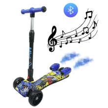 MistX 3 Wheel Foldable Kids Push Scooter Yellow