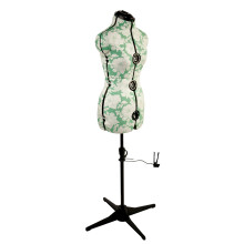 (Small (UK 10-16)) Adjustable Dressmakers Dummy, Hollyhock Green. Available in 2 Sizes.