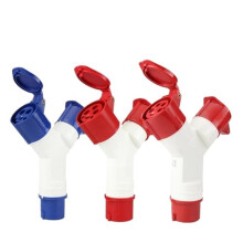 IP67 Waterproof Industrial Plug Socket 3P 4P 5P 16A 32A Durable PA66 Connector with Dual Protection