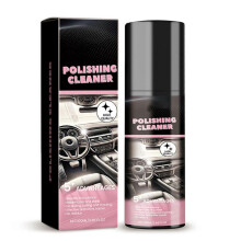 Multipurpose Car Interior Cleaner Sprays with Nighttime Polishing Effect Quick Drying Residues Frees for Rubber & Leather