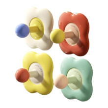 Adhesive Wall Hooks Flower Shape No‑Drill Removable Towel Hooks 3 kg Capacity for Bathroom Decor