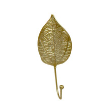 Leaf Shaped Wall Hook Iron Coat Hook with Nordic Leaf Aesthetic Durable Iron Construction for Home Decor