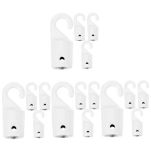 16pcs Blind Wand Hook Replacement for Vertical Blinds, Durable Metal Construction, Easy Installation