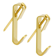 Heavy Duty Picture Hanging Kit 80 Sets RustResistant Hangers with BendResistant Nails for Secure Wall Mounting