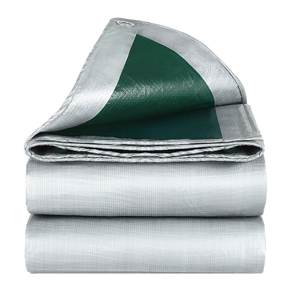 Heavy Duty Waterproof Pe Tarp 16.4X32.8ft With Reinforced Corners For Outdoor Camping, Truck And Home Protection 9351714728928