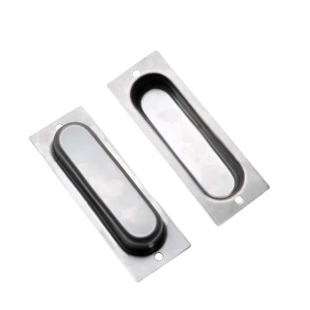 Stainless Steel Concealed Cabinet Handle Flush Mounted Durable Recessed Drawer Pull 1Pcs 9351714728638