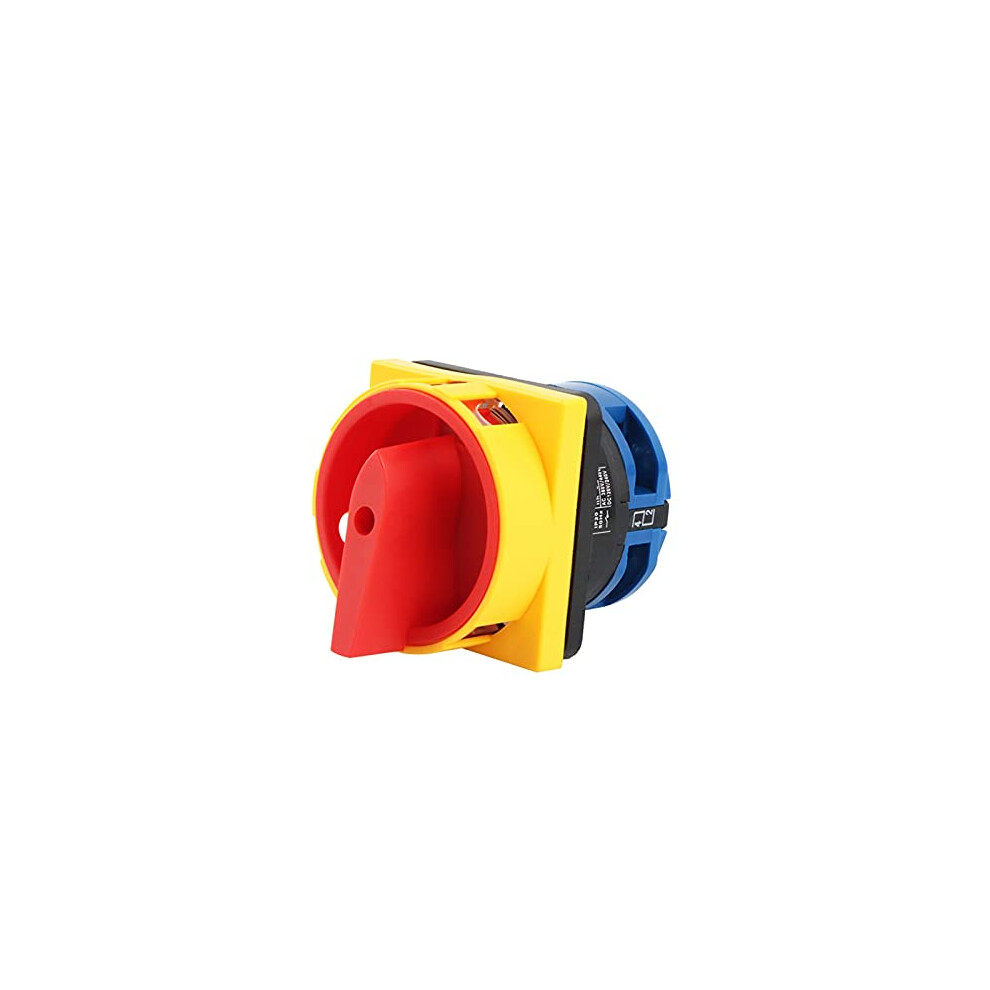 32A Single Pole Rotary Isolator Switch With Conductivity Silver Contact For Precise Onoff Control 9045646536170