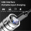 LED Flashlight 1000 Lumens Zoomable Rechargeable 2 Pack 4
