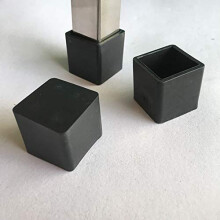 Chair Leg Caps Round 50x30mm Rubber Furniture Floor Protectors for Hardwood Floors Noise Reducing Design
