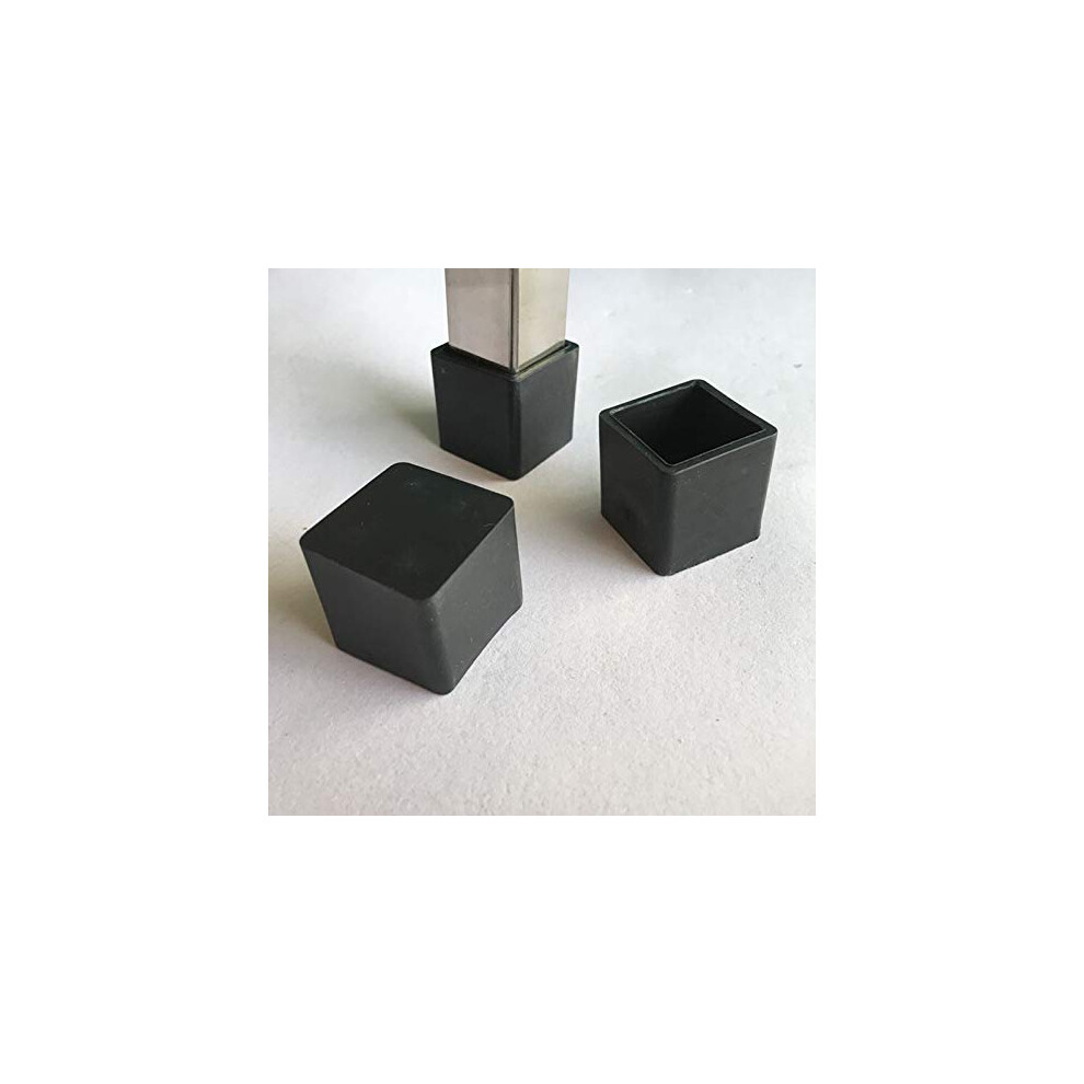 Chair Leg Caps Round 50X30mm Rubber Furniture Floor Protectors For Hardwood Floors Noise Reducing Design 9351714729154