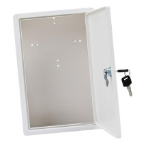 Lockable Milk Delivery Box WallMounted Outdoor Package Drop Box Weatherproof Durable Construction