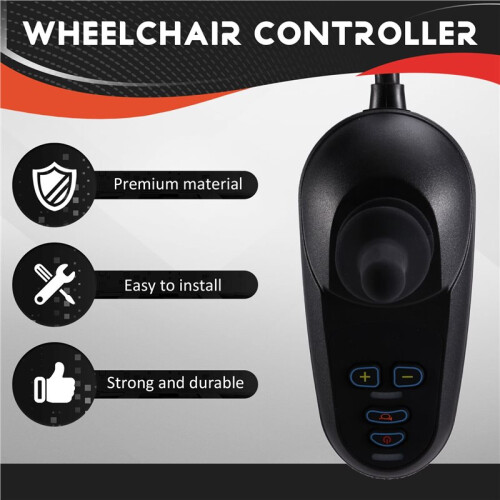 Universal Electric Wheelchair Joystick Dual Controller Wireless  Control Handle 2